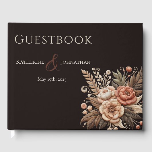 Land Westerne bloemen Gastenboek (Voorkant)