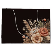 Land Westerne bloemen Groot Cadeauzakje (Achterkant)