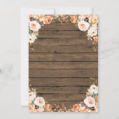 Land Westerne Boots en Vrijgezellenfeest Kaart (Achterkant)