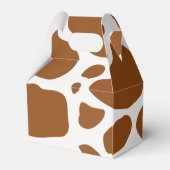 Land Westerne bruine koe partij gunstiger vak Bedankdoosjes (Achterkant)