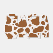 Land Westerne bruine koe partij gunstiger vak Bedankdoosjes (Uitgevouwen)
