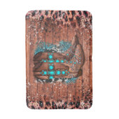 Land Westerne Cowboy Boots Badmat (Voorkant Verticaal)