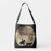 Land Westerne Cowboy Crossbody Tas (Achterkant)