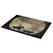 Land Westerne Cowboy en Steers Snijplank (Hoek)