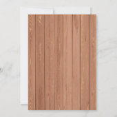 Land Westerne cowboy Foto slaat de datum op Save The Date (Achterkant)