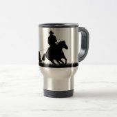 Land Westerne Cowboy Horse Roping Steer Reisbeker (Voorkant rechts)