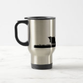 Land Westerne Cowboy Horse Roping Steer Reisbeker (Links)