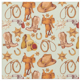 Land Westerne cowboytandar Stof