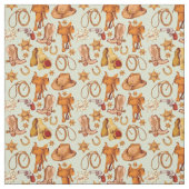 Land Westerne cowboytandar Stof (Swatch)