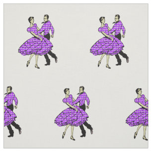 LAND Westerne Dance Couple Square Dance ANY COLO Stof