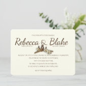 Land Westerne Hoefijzers en touwknoop Kaart (Staand voorkant)