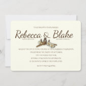 Land Westerne Hoefijzers en touwknoop Kaart (Voorkant)