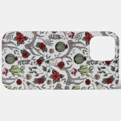 Land Westerne Kerst Bloemen Herten Hoofd Schedel Case-Mate iPhone Case (Achterkant (horizontaal))