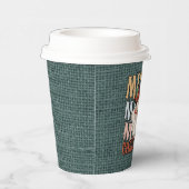 Land Westerne kerstfeestdag Papieren Bekers (Rechts)