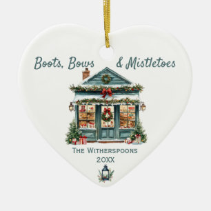 Land Westerne Kerstwinkel Ornament