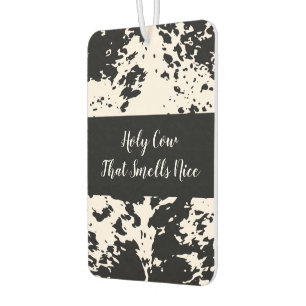 Land Westerne Koe Patroon Auto Luchtverfrissers