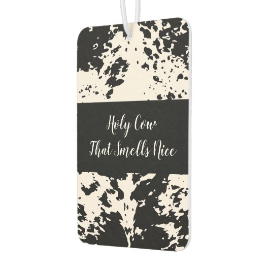 Land Westerne Koe Patroon Auto Luchtverfrissers (Links)