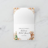 Land Westerne laarzen en bubble gevouwen Kaart (Binnen)