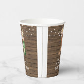 Land Westerne laarzen en Bubble Paper Cup Papieren Bekers (Rechts)