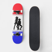 Land Westerne lijn Dance Gone Bad Persoonlijk Skateboard (Voorkant)