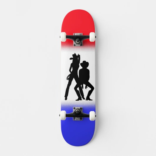 Land Westerne lijn Dance Gone Bad Persoonlijk Skateboard (Voorkant)