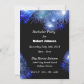 Land Westerne muziekblauwe gitaar en cowboy Boots (Achterkant)