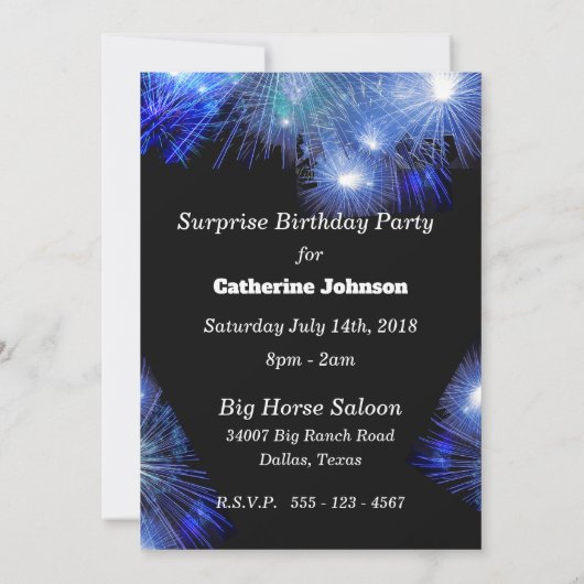 Land Westerne muziekblauwe gitaar en cowboy Boots Kaart (Achterkant)