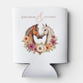 Land Westerne paarden Blikjeskoeler (Achterkant)