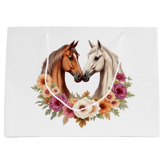 Land Westerne paarden Groot Cadeauzakje (Voorkant)