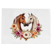 Land Westerne paarden Groot Cadeauzakje (Achterkant)