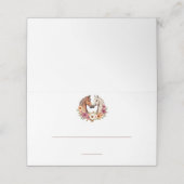 Land Westerne paarden Plaatskaartje (Buitenkant ongevouwen)