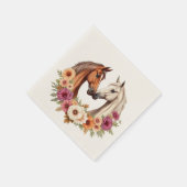 Land Westerne paarden Servet (Hoek)