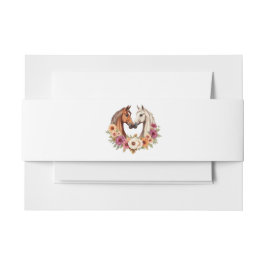 Land Westerne paarden Uitnodigingen Wikkel