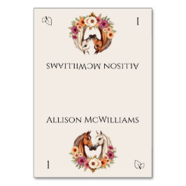 Land Westerne Paarden - Vegetarisch Icoon Kaart