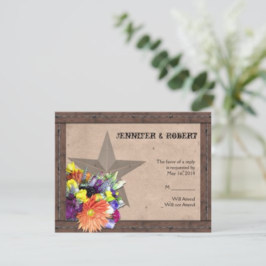 Land Westerne prikkeldraad reactie Kaart (Staand voorkant)