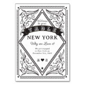 Land Westerne rustieke bloemen bruiloft Kaart (Achterkant)