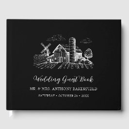 Land Westerne schuur bruiloft Gastenboek