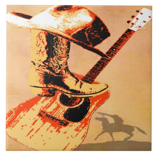 Land Westerne Tegel Tegeltje (Voorkant)