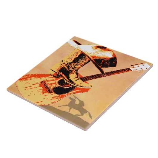 Land Westerne Tegel Tegeltje (Zijkant)