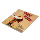 Land Westerne Tegel Tegeltje (Zijkant)