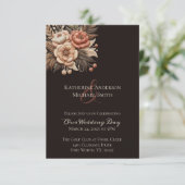 Land Westerne Trouwbloemen Kaart (Staand voorkant)