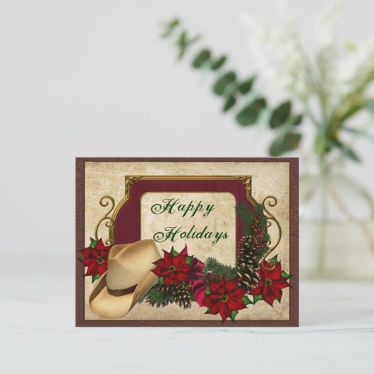 Land Westerne vakantie Briefkaarten (Staand voorkant)