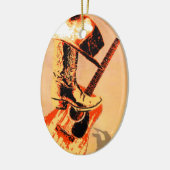 Land Westerne versiering Keramisch Ornament (Links)