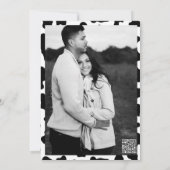 Land Westerne Vintage Laatste Rodeo Bachelorette Kaart (Achterkant)