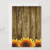 Land Westerne Wood Zonnebloem Weddenschappen Uitno Kaart (Voorkant)