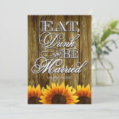 Land Westerne Wood Zonnebloem Weddenschappen Uitno Kaart (Staand voorkant)