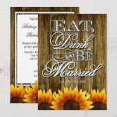 Land Westerne Wood Zonnebloem Weddenschappen Uitno Kaart (Voorkant / Achterkant)