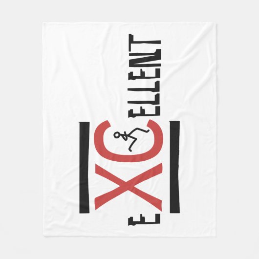 Land XC eXC ellent Fleece Deken (Voorkant)