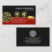 Land Zee Air WWW Global Logistics Connection Visitekaartje (Voorkant / Achterkant)