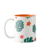 Land & zee: Doodle Patroon Bloemen & planten